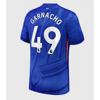 Chelsea Alejandro Garnacho #49 Maglia Gara Casa Repliche 2025-26 Maniche Corte